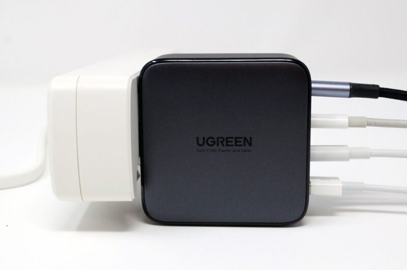 100WPD急速充電器「UGREEN CD226」：充電性能簡易チェック