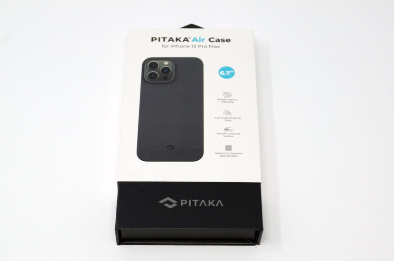 PITAKA Air Case：iPhone 13 Pro Max用の外観レビュー