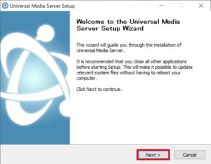 instaling Universal Media Server 13.6.0