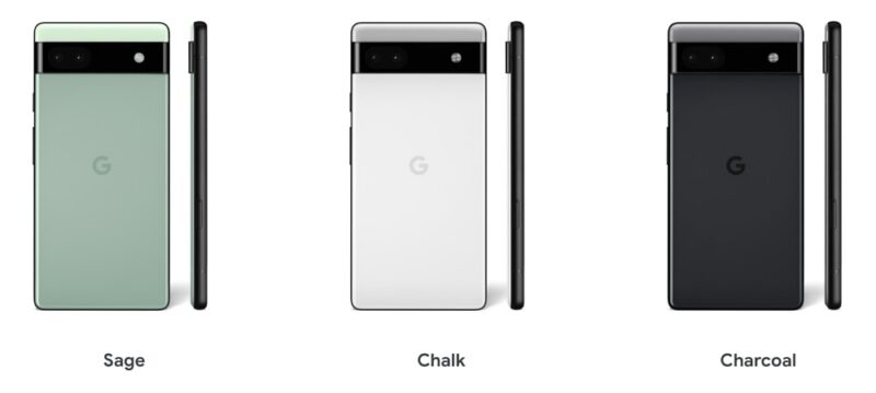 Google Pixel 6aの主要スペック