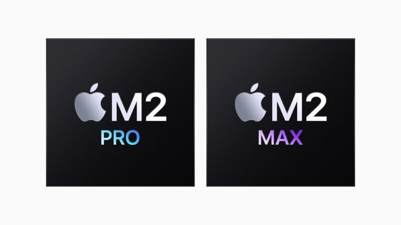 省電力なのにパワフル！M2 ProとM2 MaxをAppleが発表