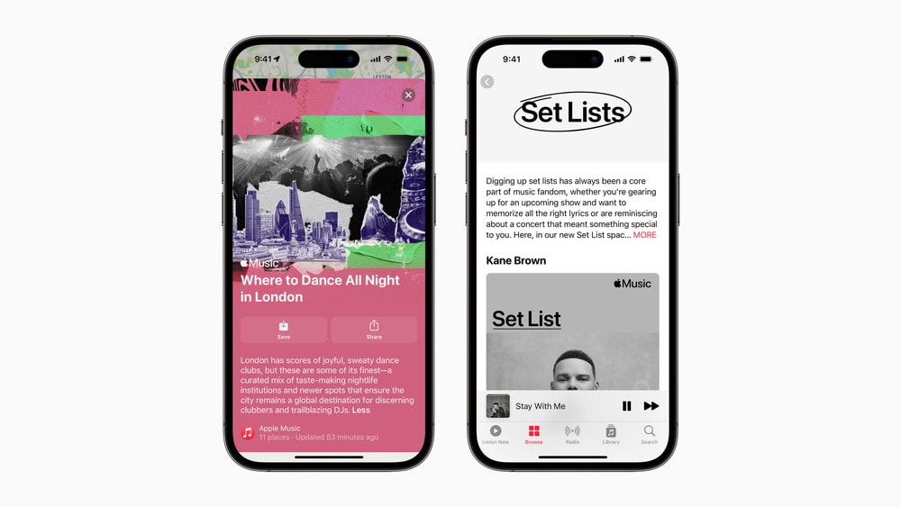 AppleがマップとApple Musicに新しいライブコンサートディスカバリ機能を導入！セットリストが聴けたりチケットの購入もしやすくなるよ！