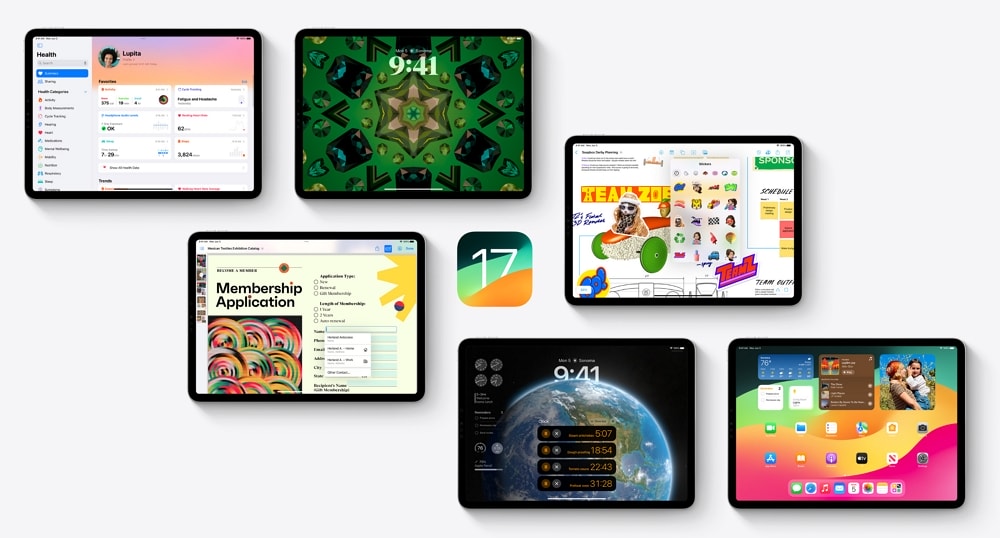 iPadOS17にアップデート可能なiPad対応機種一覧：iPad Pro（第1世代）などが非対応機種に
