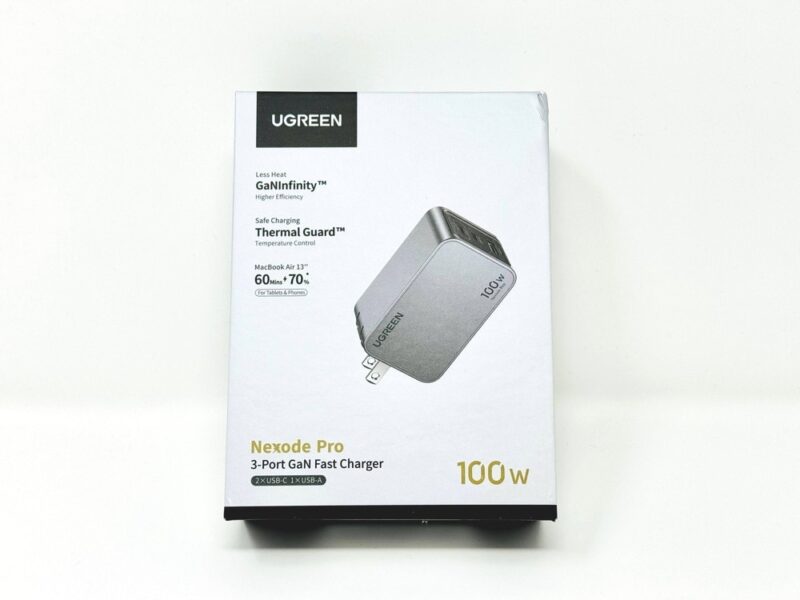 UGREEN Nexode Pro 充電器 100W：充電仕様/スペック