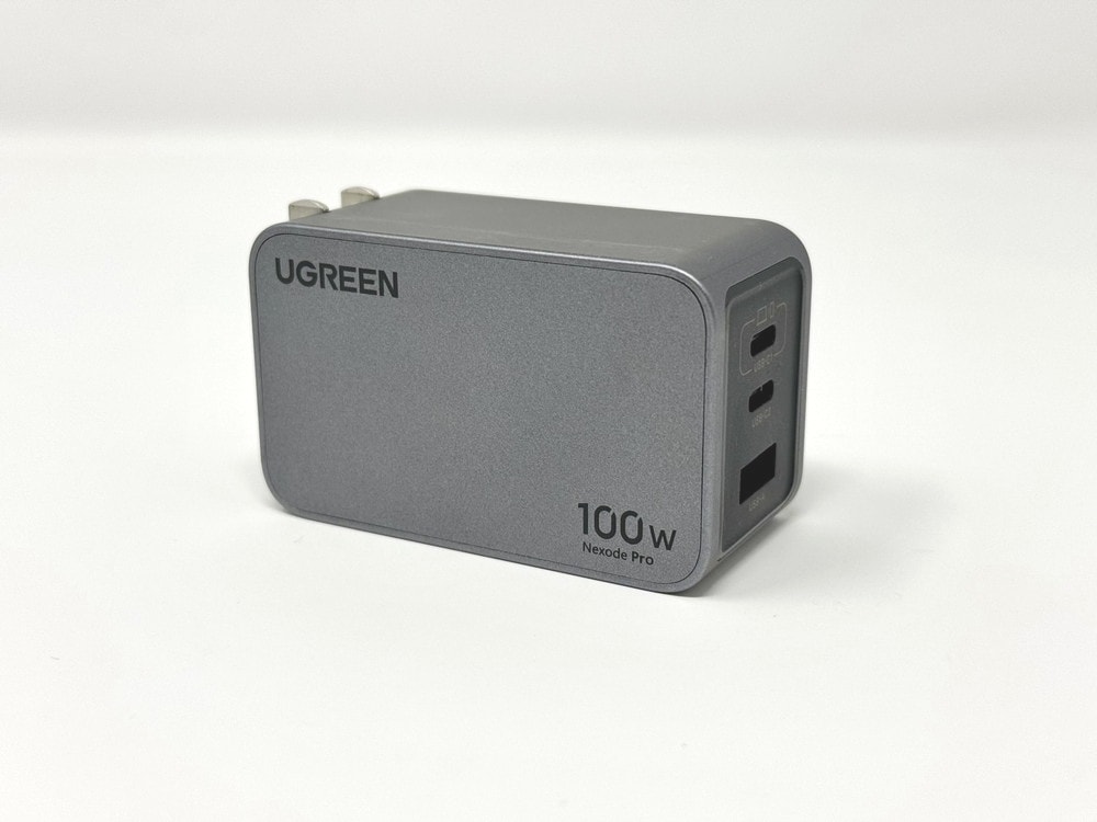 UGREEN Nexode Pro 充電器 100W レビュー：超コンパクトなのに100Wの高出力対応！スマホもパソコンもこれ一台で充電OK！おすすめです！
