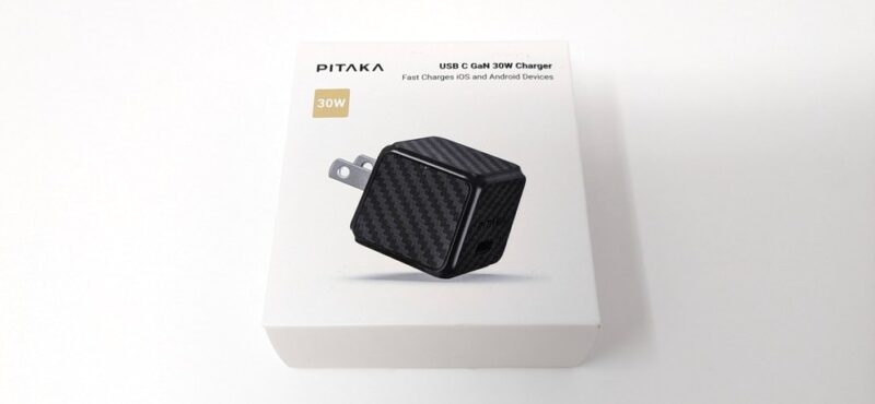 PITAKA 30W USB-C GaN 充電器＆USB-Cケーブル：外観レビュー