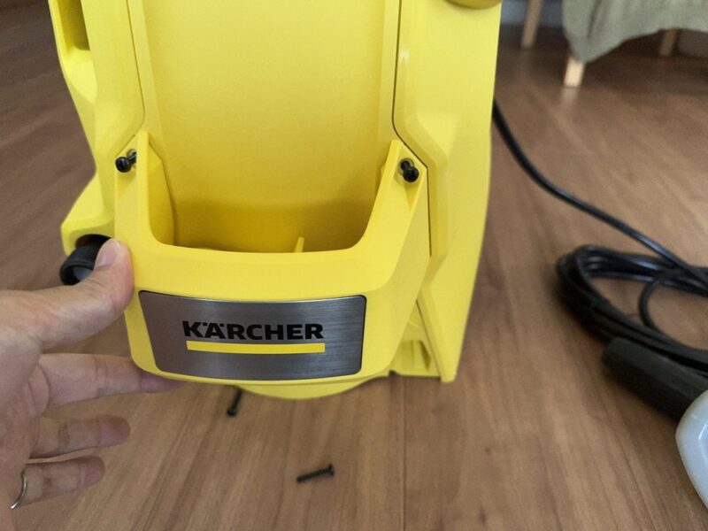 ケルヒャー高圧洗浄機 K3 サイレントプラスベランダ＆カーの組み立てに失敗！7