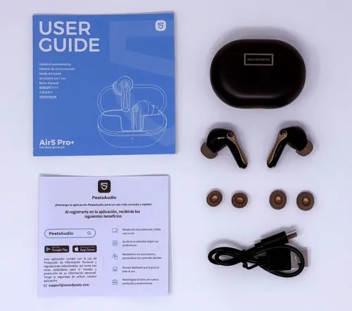 SOUNDPEATS Air5 Pro+：セット内容/付属品